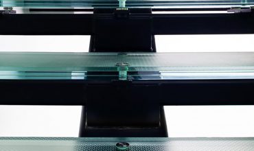 Eliterglass Anti-slip SGP Low Iron Structural Stair Treads Laminated Glass