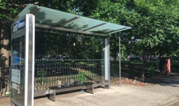 Eliterglass-Tempered glass for prefabricated, smoking and bus station shelter