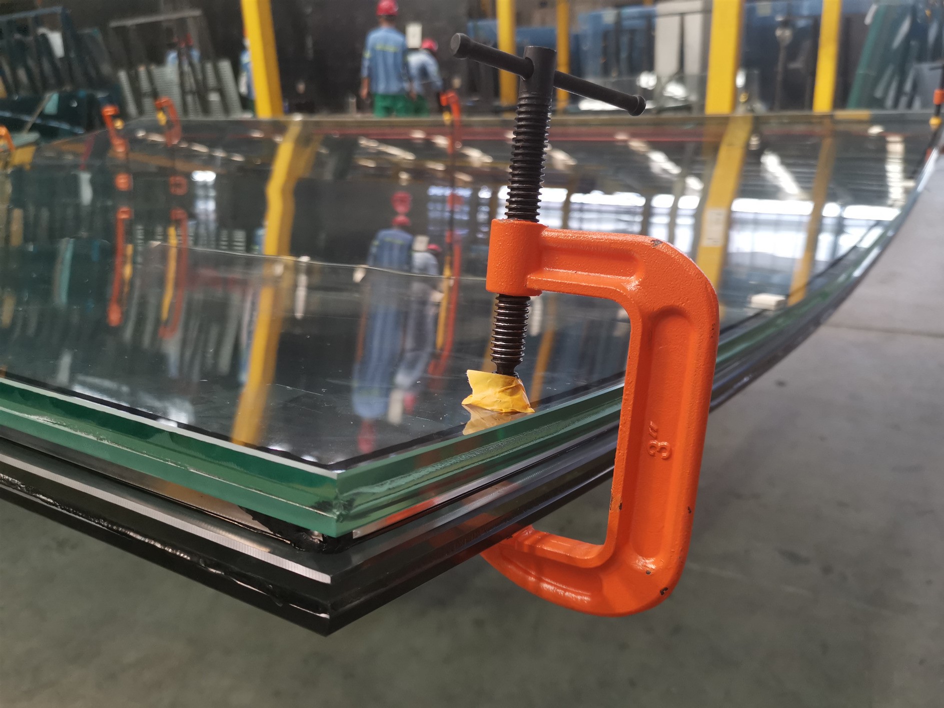 Curved Tempered Insulated Glass