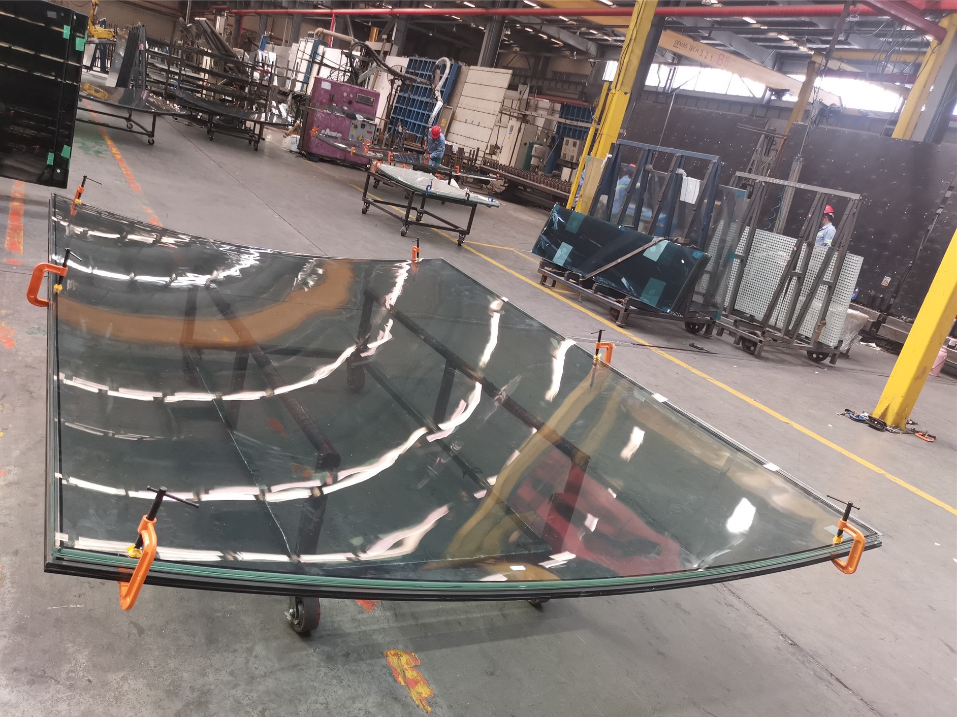 Curved Bent Insulated Double Glazing Glass Unit Insulating Glass - Image 3