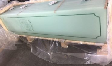 Eliterglass Frosted Decorative Pantry Door Glass