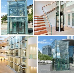 PVB Tempered Laminated Glass For Square and Round Elevator Lifts